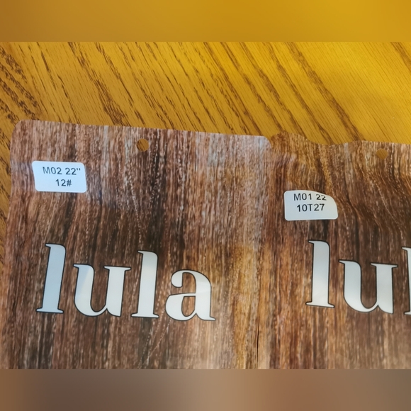 Lula Secret Hair Ext - Halo extensions - Straight - light brown 22" - Picture 3 of 6